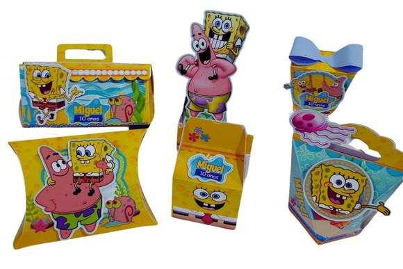 50 Personalizados Bob Esponja