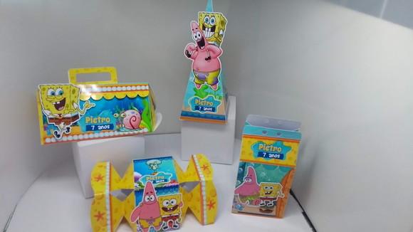 50 Personalizados Bob Esponja