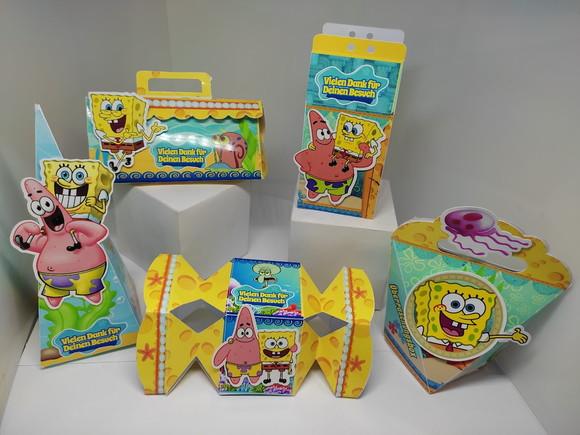 50 Personalizados Bob Esponja