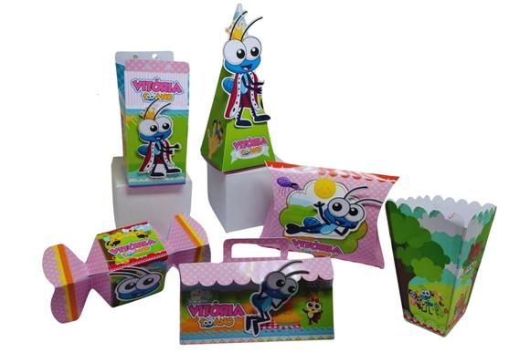 50 Personalizados Bob Zoom Menina