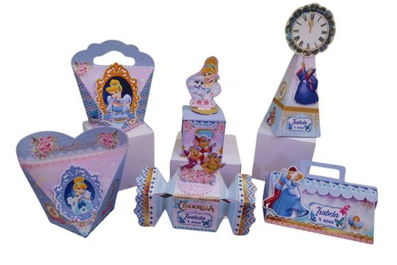 50 Personalizados Cinderela