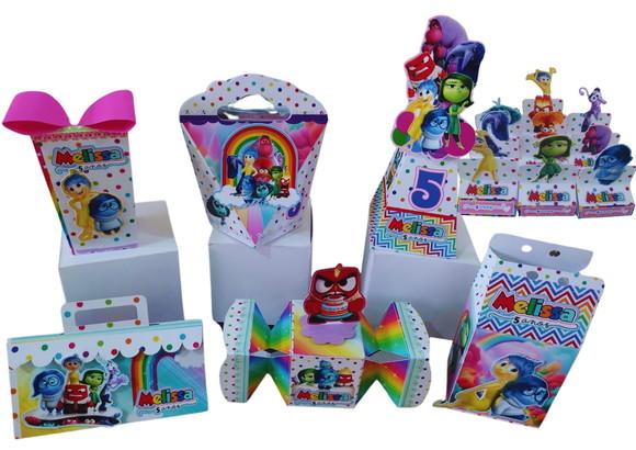 50 Personalizados Divertidamente 3d