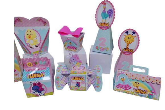 50 Personalizados Galinha Pintadinha
