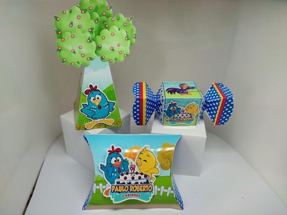 50 Personalizados Galinha Pintadinha Menino