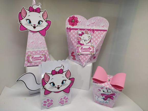 50 Personalizados Gatinha Marie