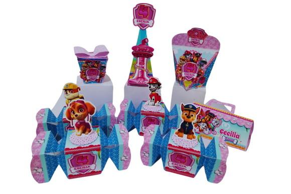 40 Personalizados Patrulha Canina Sky e Everest