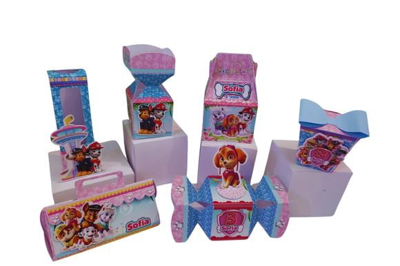 40 Personalizados Patrulha Canina Sky e Everest