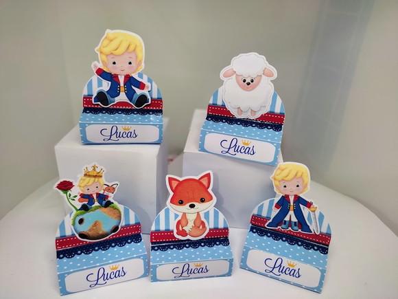 40 Personalizados Pequeno Príncipe Loiro