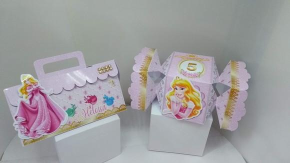 40 Personalizados Princesa Aurora - Bela Adormecida