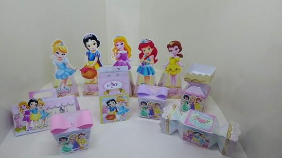 40 Personalizados Princesas Baby