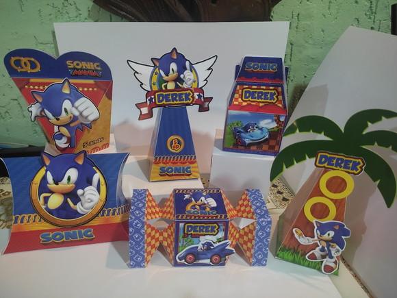 40 Personalizados Sonic