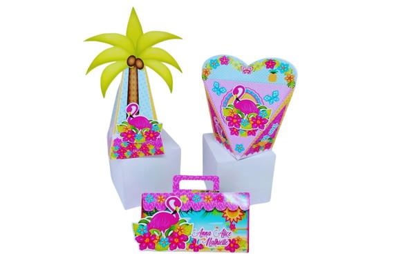 Flamingo Lembrancinhas Personalizados 50 Unidades