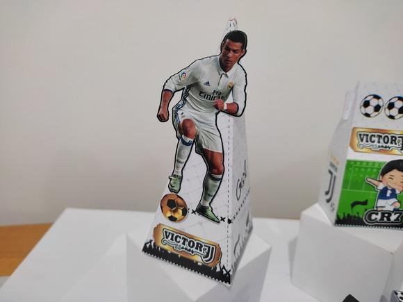 Kit 40 Caixinhas Cr7 Personalizadas