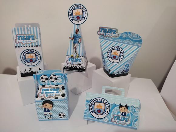 Kit 40 personalizados Manchester City