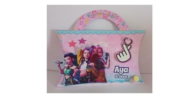 Kit Personalizados Guerreiras do K Pop - 20 Caixas