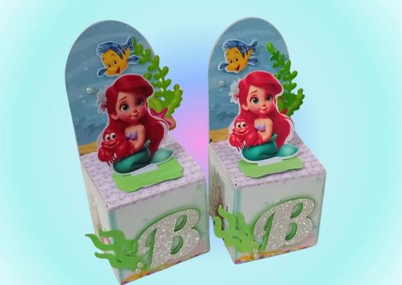 Kit Personalizados Pequena Sereia 20 Unidades Grandes
