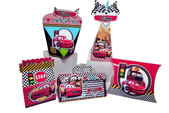 Personalizados Carros 3d - 40 Cx