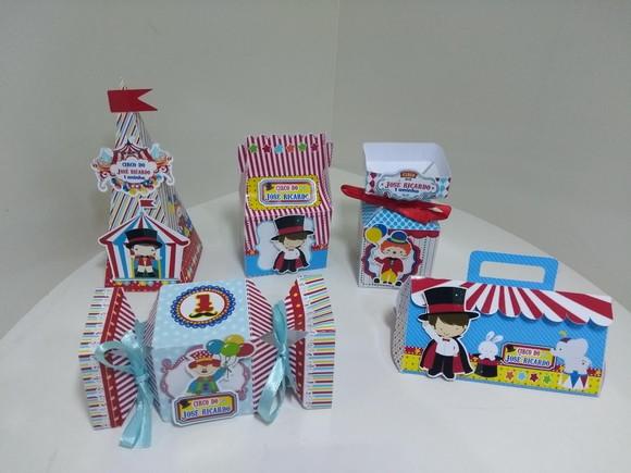 Personalizados Circo Menino - 40cx