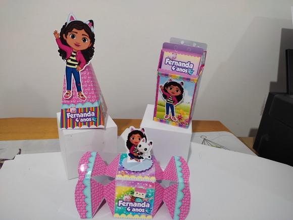 Personalizados Gabby Dollhouse - 40 Itens 3d