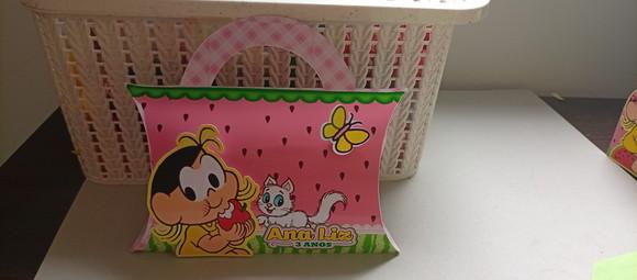 Personalizados Kit 20 Unidades Grandes Magali Rosa