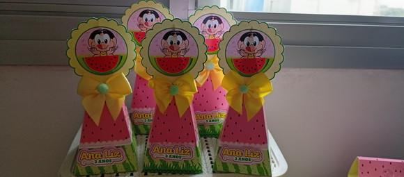 Personalizados Kit 20 Unidades Grandes Magali Rosa
