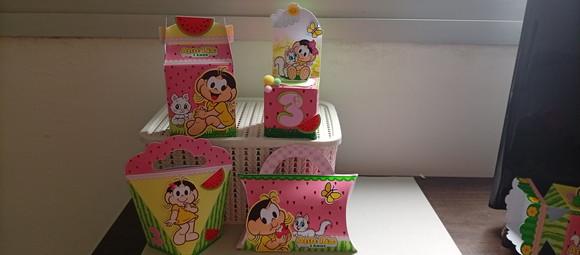 Personalizados Kit 20 Unidades Grandes Magali Rosa