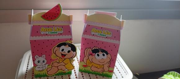 Personalizados Kit 20 Unidades Grandes Magali Rosa
