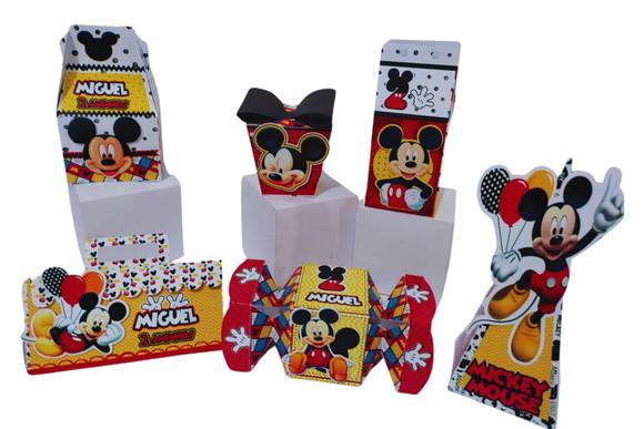 Personalizados Mickey 3d - 40 Unidades