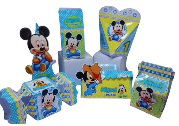 Personalizados Minie Baby Rosa - 40 Unidades