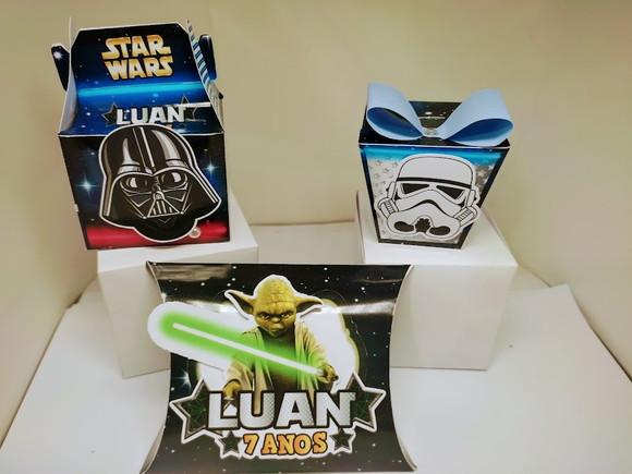 Star Wars Lembrancinhas Personalizada Kit 50