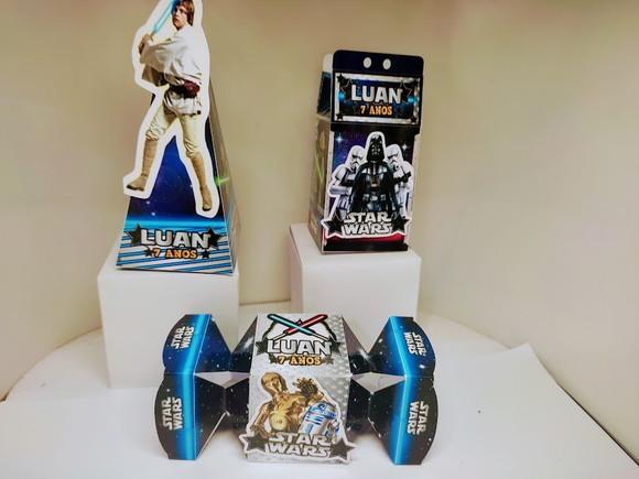 Star Wars Lembrancinhas Personalizada Kit 50