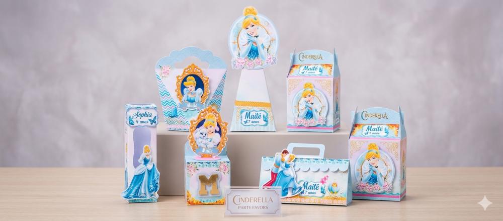 40 Personalizados Cinderela