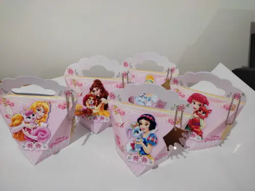 30 Caixinhas Princesa (versao Tamanho Maior)