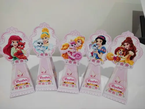 30 Caixinhas Princesa (versao Tamanho Maior)