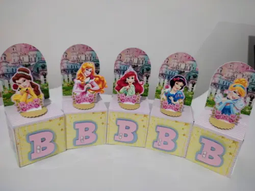 30 Caixinhas Princesa (versao Tamanho Maior)
