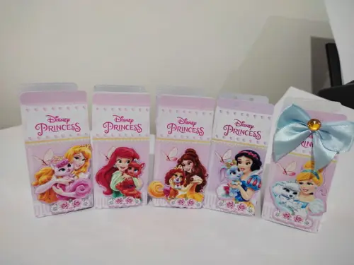 30 Caixinhas Princesa (versao Tamanho Maior)