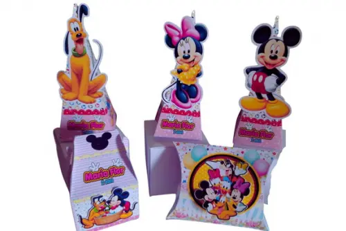 40 Personalizados Casa do Mickey 3d