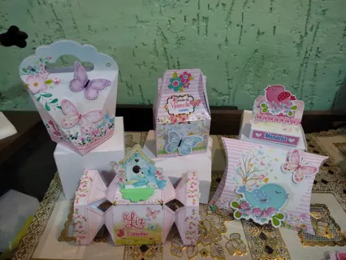 40 Personalizados 3d Jardim Encantado