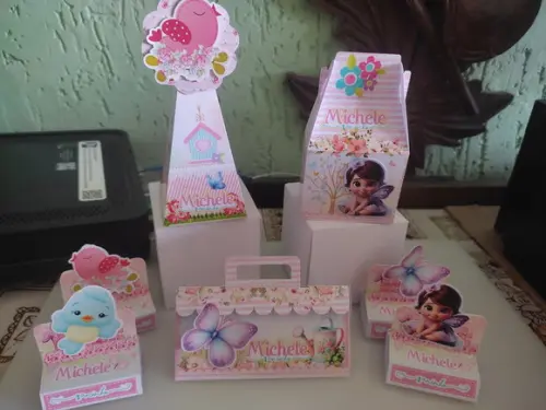 40 Personalizados 3d Jardim Encantado