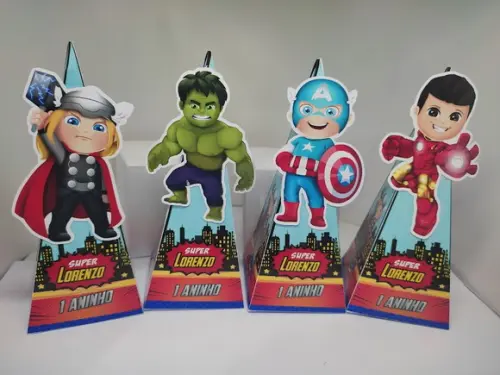 40 Personalizados Heróis