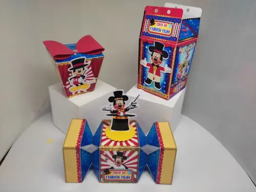 40 Personalizados Mickey Circo