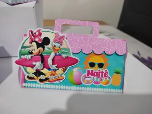 40 Personalizados Minnie Pool Party