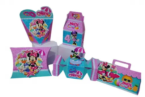 40 Personalizados Minnie Pool Party
