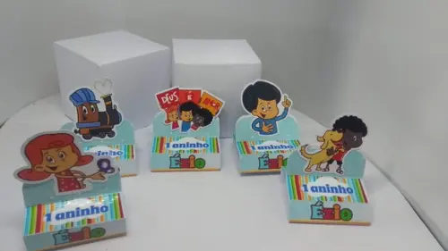 40 Caixinhas 3d 3 Palavrinhas