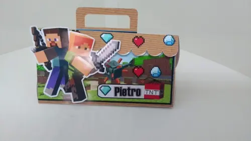 40 Personalizados Tema Minecraft