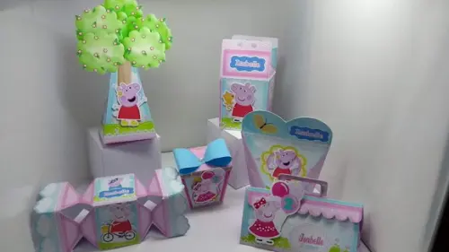 50 Caixinhas 3d Personalizada Porquinha