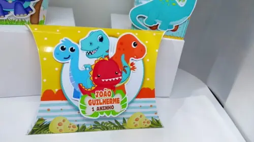 50 Caixinhas Dinossauros Baby