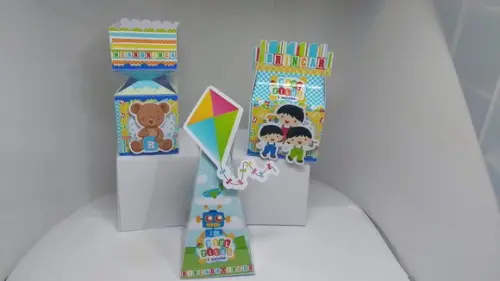 50 caixinhas personalizados brinquedos