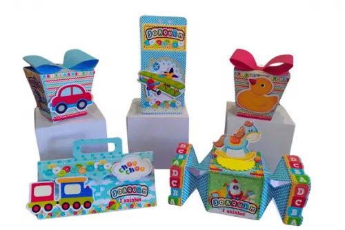 50 caixinhas personalizados brinquedos