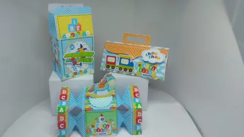 50 caixinhas personalizados brinquedos